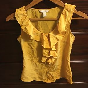 Banana Republic Ruffle Blouse